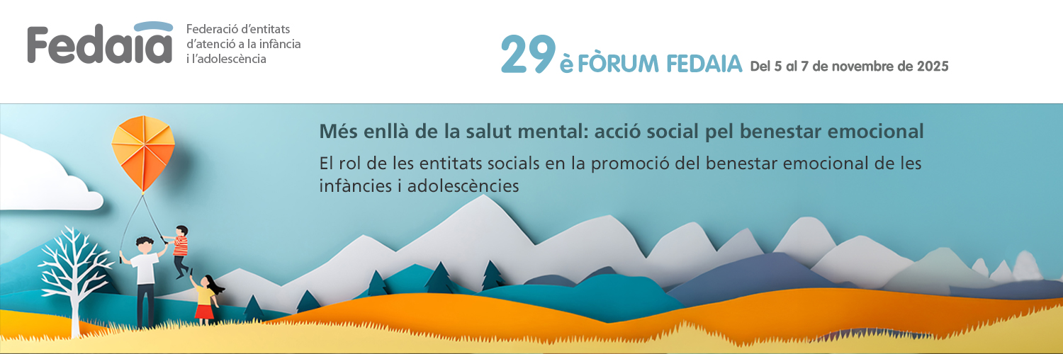 Banner Més enllà de la salut mental: acció social pel benestar emocional