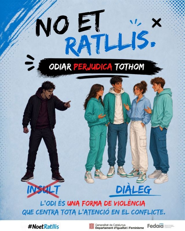 No et ratllis. Odiar perjudica tothom